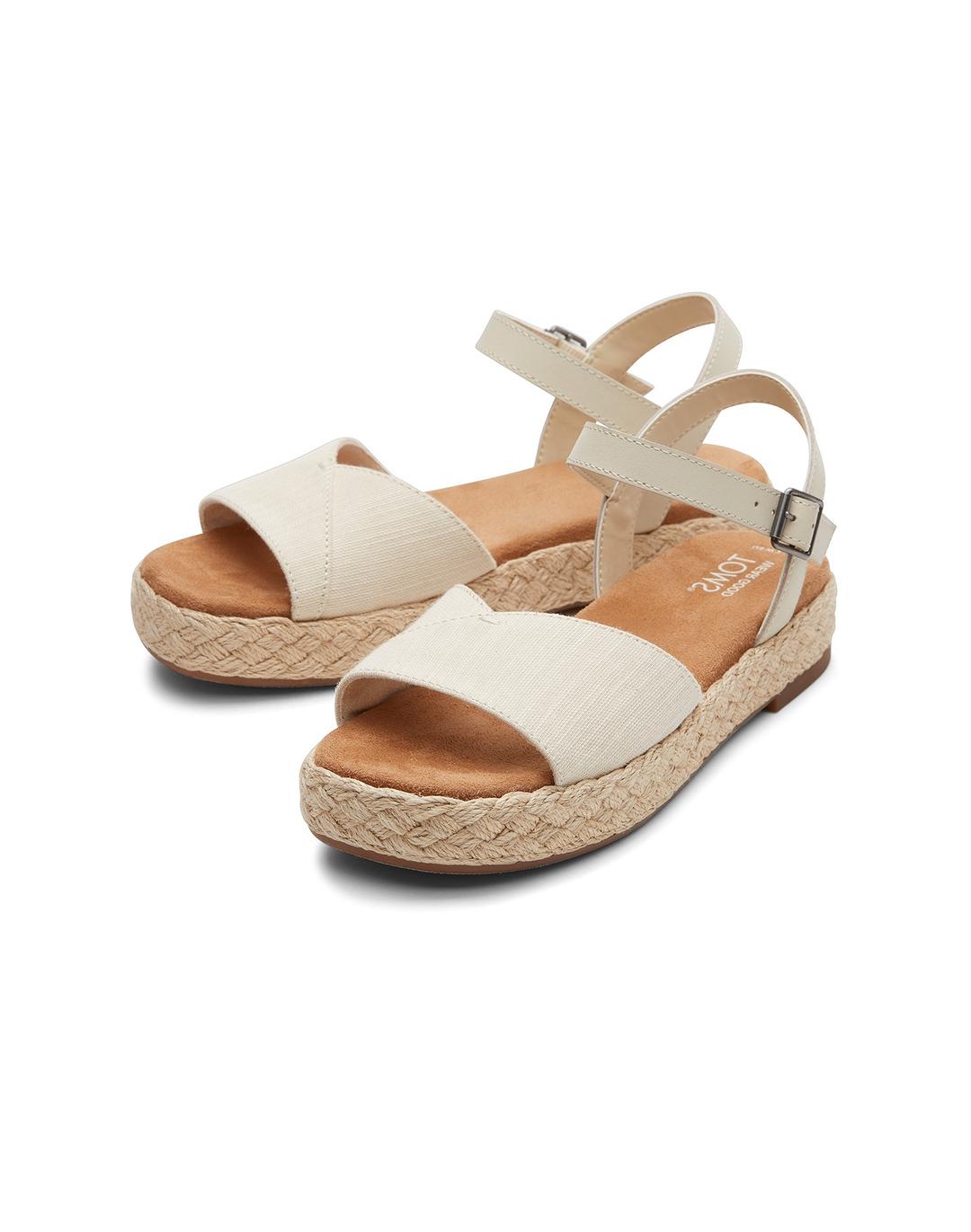 [24SS] [에비] 아이보리 여성 에스파드류 샌들