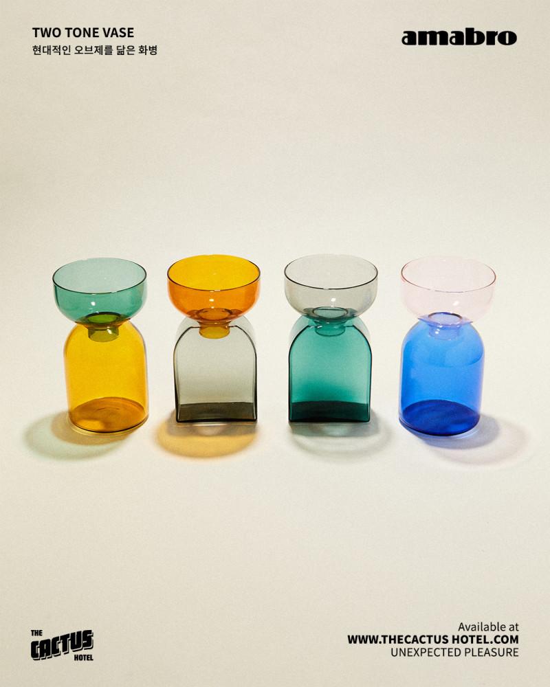 [AMABRO] TWO TONE VASE