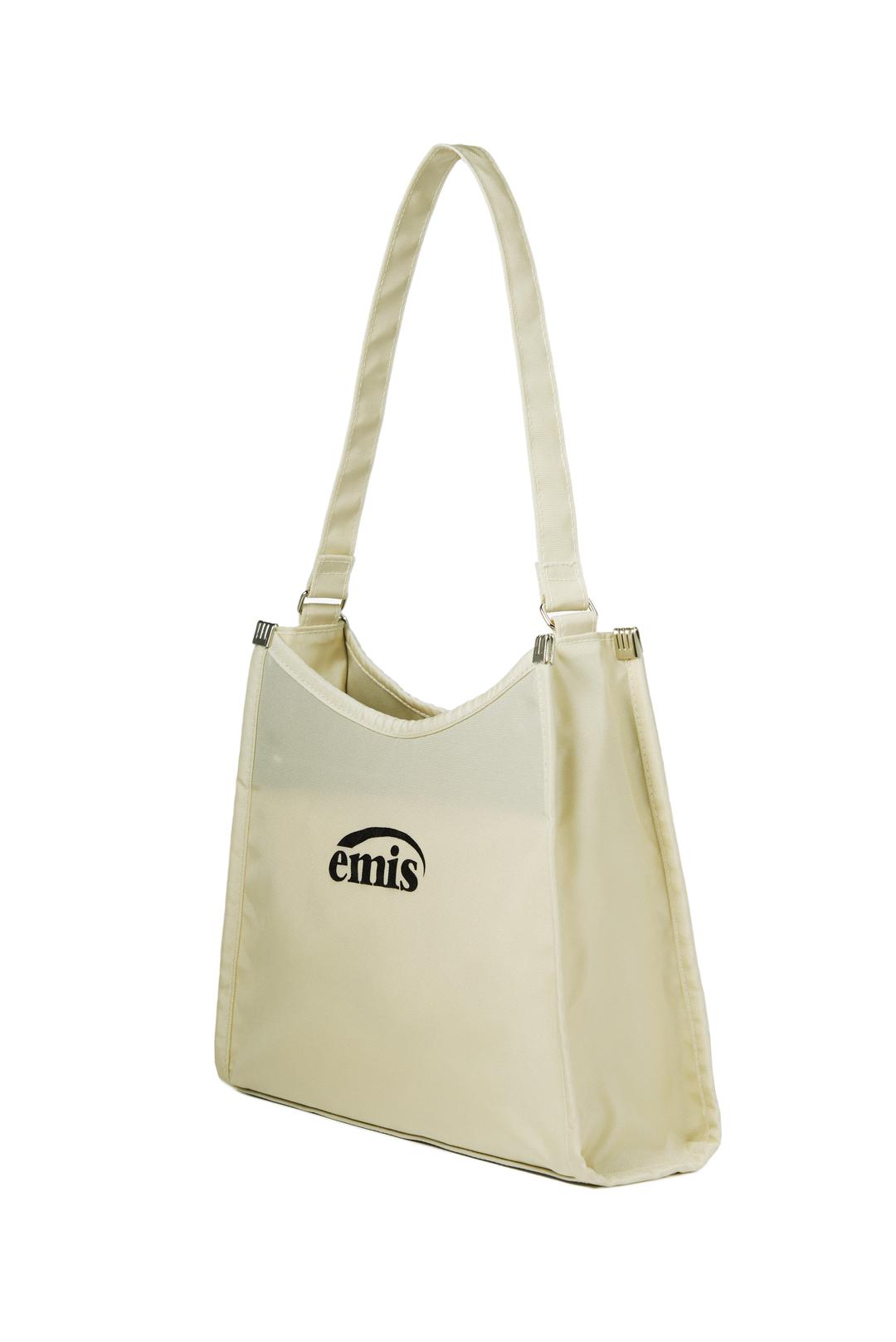 이미스 22SS 스퀘어 호보백-아이보리