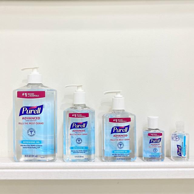 퓨렐 손소독제 손세정제 30ml(휴대용) ﻿59ml 236ml ﻿354ml 591ml