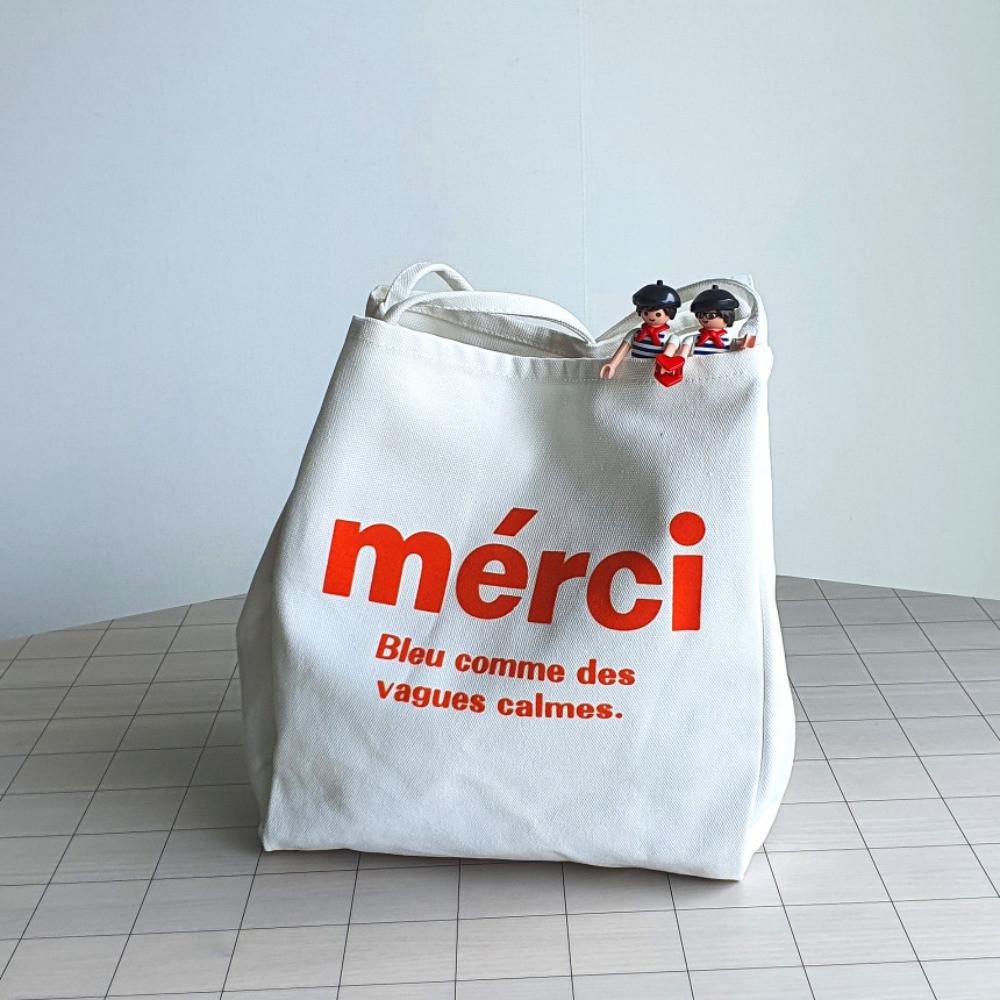 가벼운 캔버스천가방 여성숄더 데일리 에코백 4종