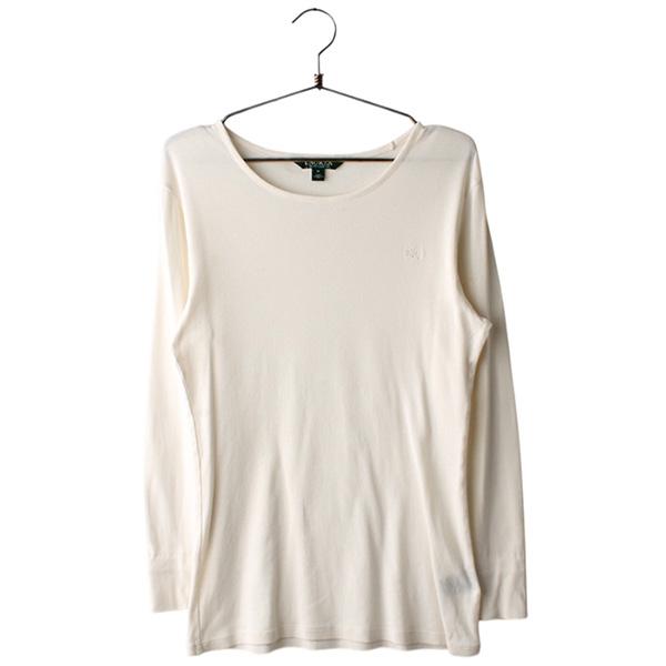 POLO BY RALPH LAUREN빈티지L/S코튼로고탑 / Women M