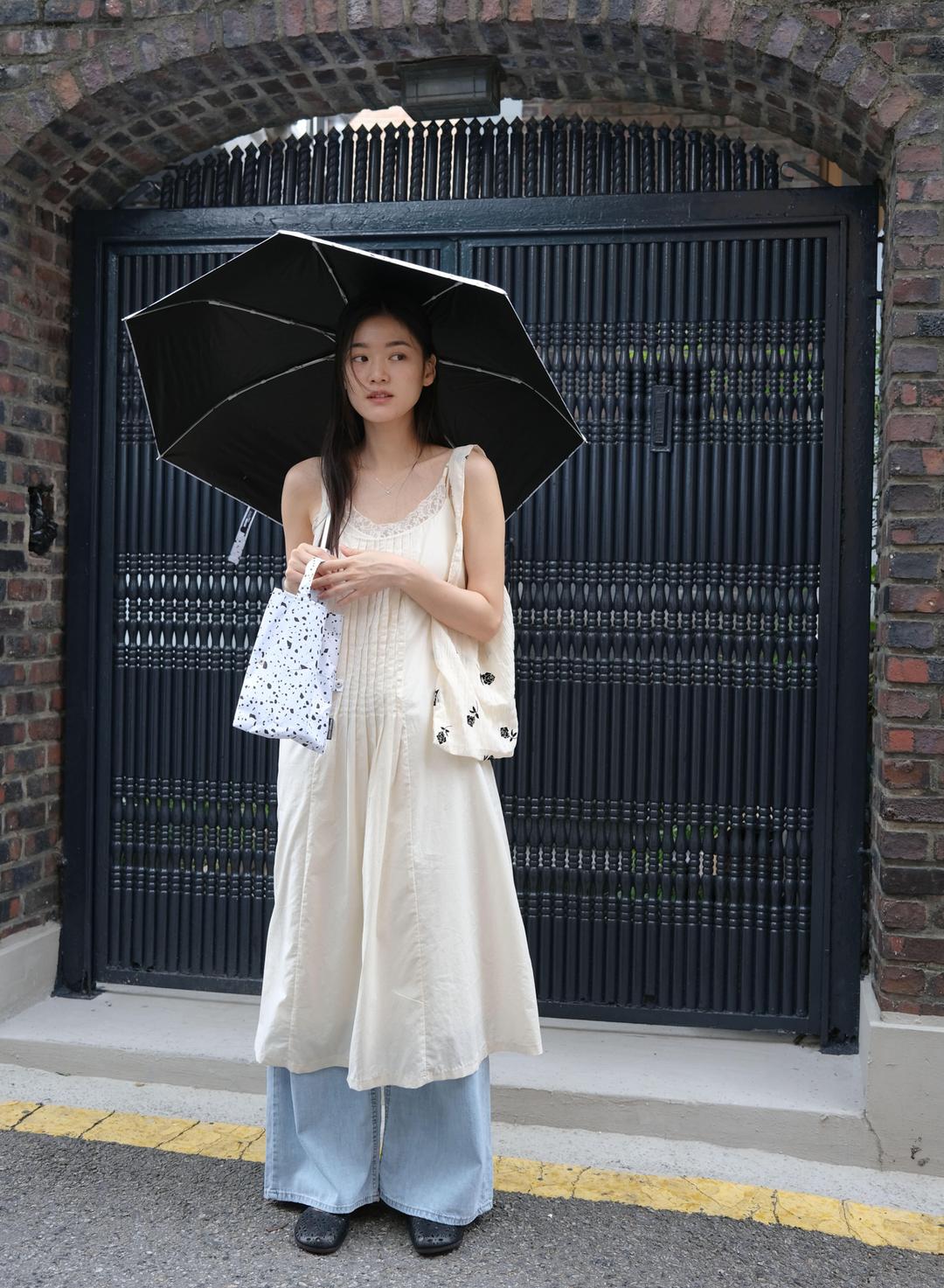 Cotton pintuck dress (2col)