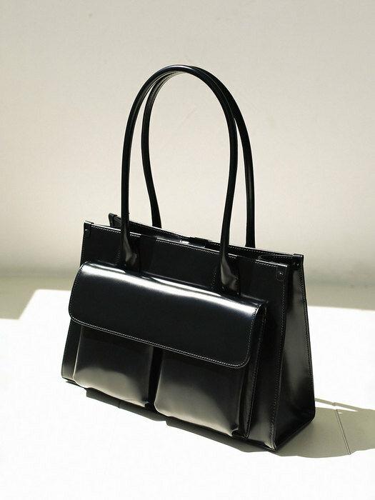ANNIE TWIN POCKET BAG_BLACK