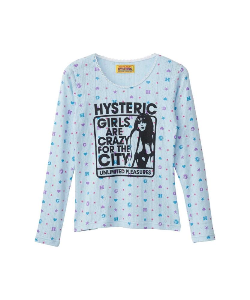 일본 히스테릭 글래머 치비티셔츠 3컬러 HYSTERIC GLAMOUR GIRL ARE CRAZY