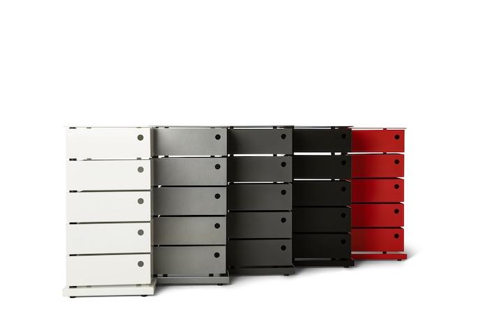 특별 세일 도터스 5단 피봇 캐비넷 / 틈새수납장 / 트롤리 4colors