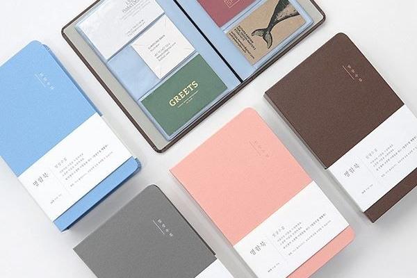 심플 포토 카드 명함 케이스 사진 폴라로이드 추억 보관집 일상 명함북