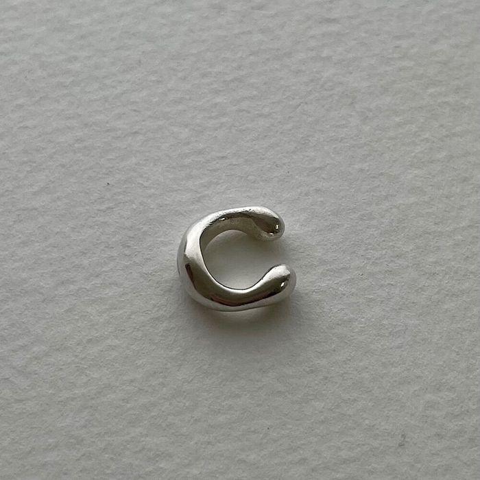 [강민경님 착용] Earldy Earcuff_실버유광
