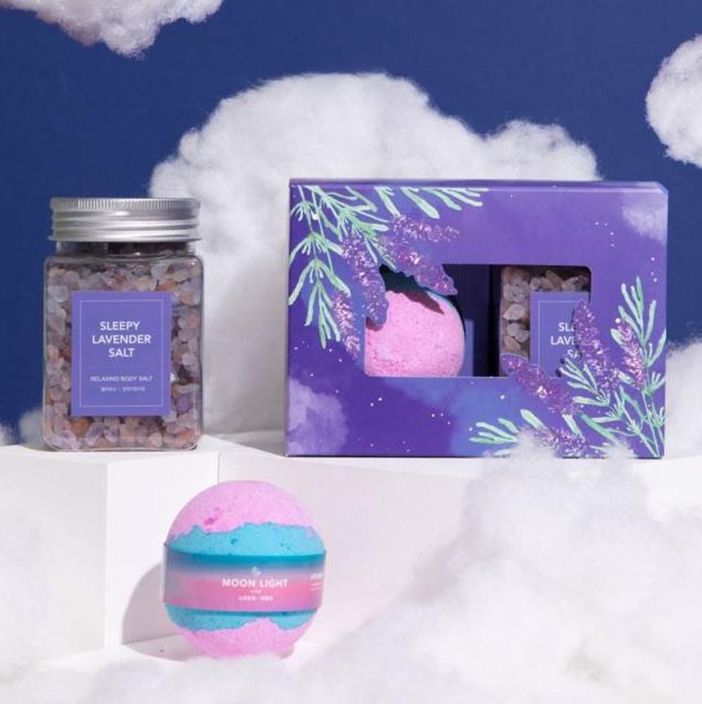 랩스밤 릴렉싱라벤더 꿀잠세트 배쓰밤+배쓰솔트