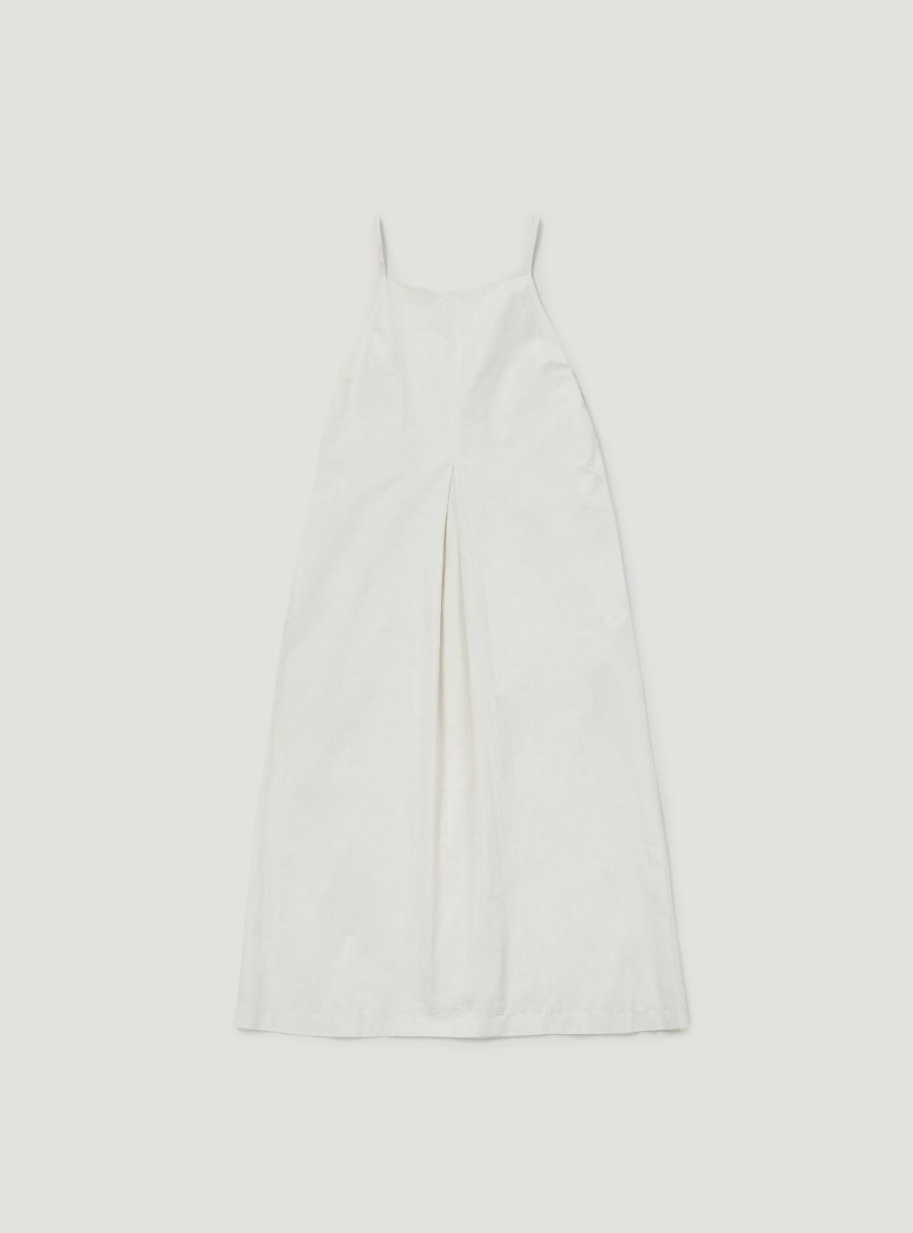 halter neck dress (cream)