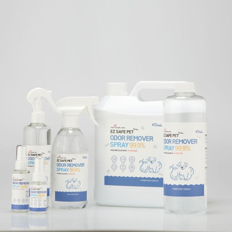 이지세이프펫 스퀘어 강아지 고양이 살균 소독 탈취제 4종