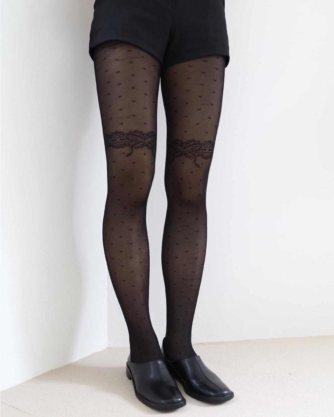 ribbon dot stocking