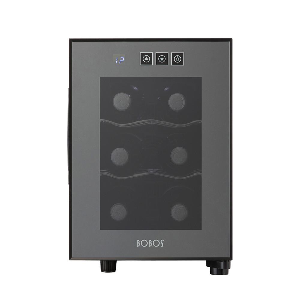 보보스 와인셀러 JC-16C 6병 반도체 미니와인냉장고 BOBOS