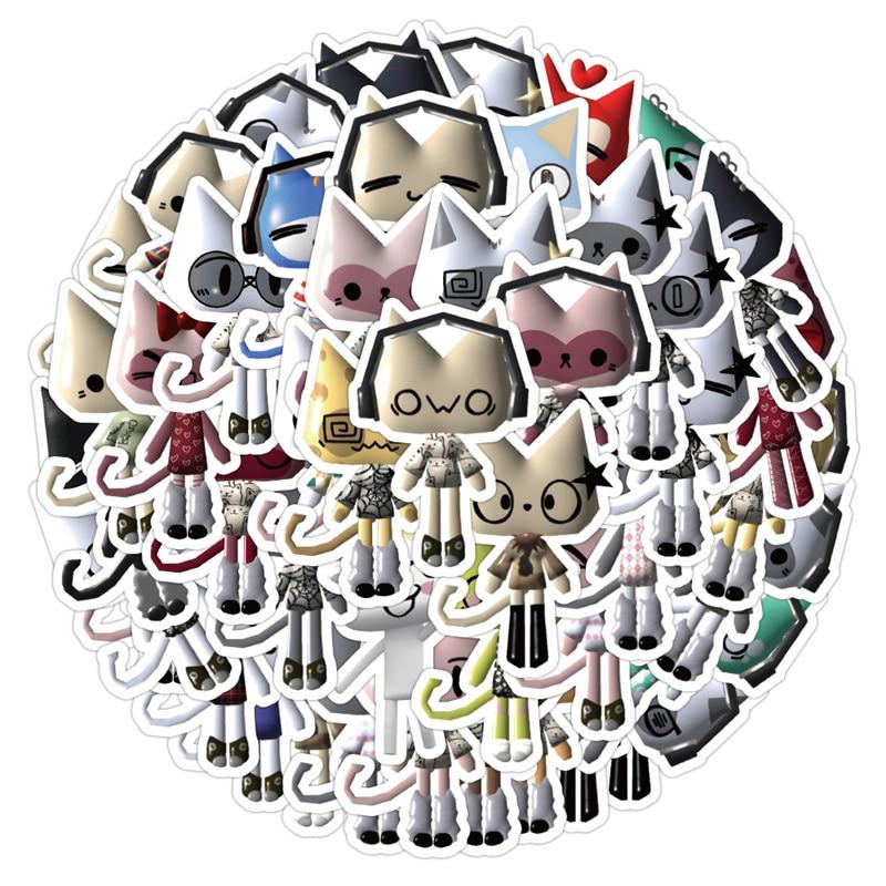 만화 애니메이션 카와이 이노우에 토로 스티커, 노트북 가방 앨범 문구, 방수 앨범 데칼, 어린이 장난감, 생일 선물