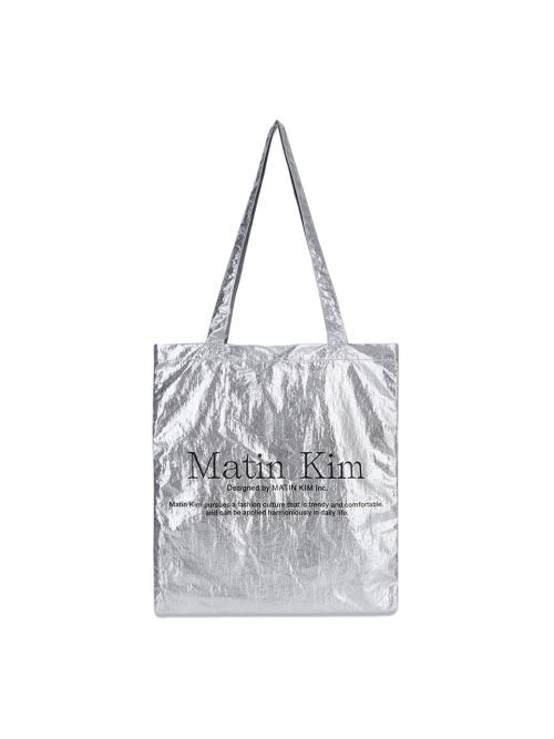 MATIN PALETTE ECOBAG IN SILVER