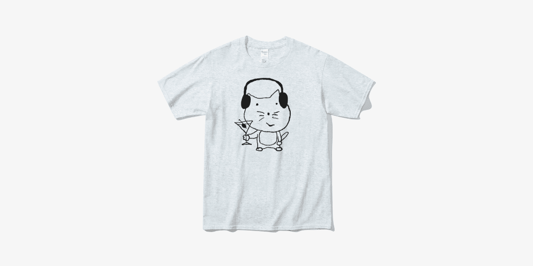 다자이 유상무 Dajai Yusanmu 마티니 고양이 반팔 티셔츠 ㅣ 마플샵