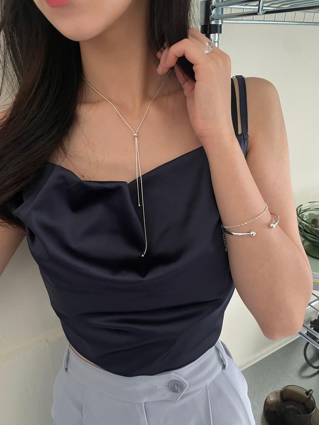 [925 silver] 후디 은 목걸이