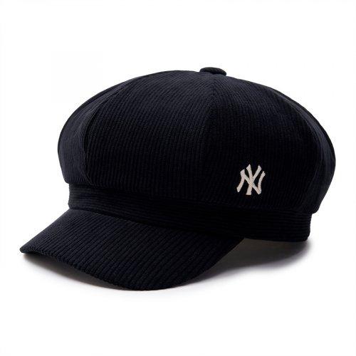 베이직 코듀로이 뉴스보이캡 NY (Black)
