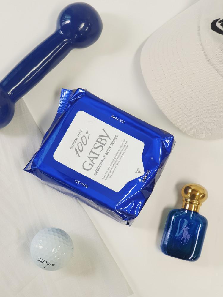 갸스비 아이스 데오도란트 바디 페이퍼 아이스 시트러스 대용량 30매