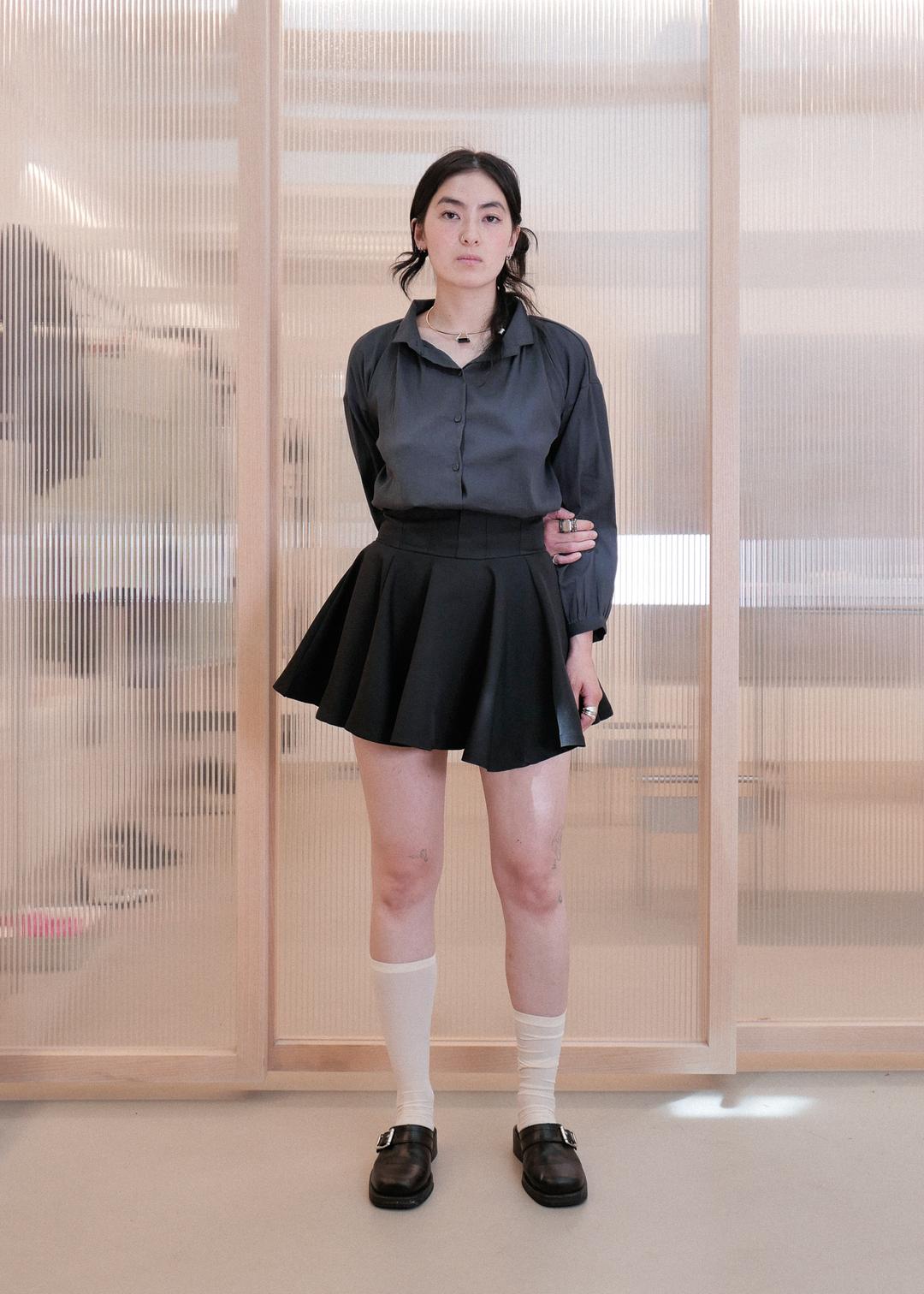 Flare Corset Skirt-Pants