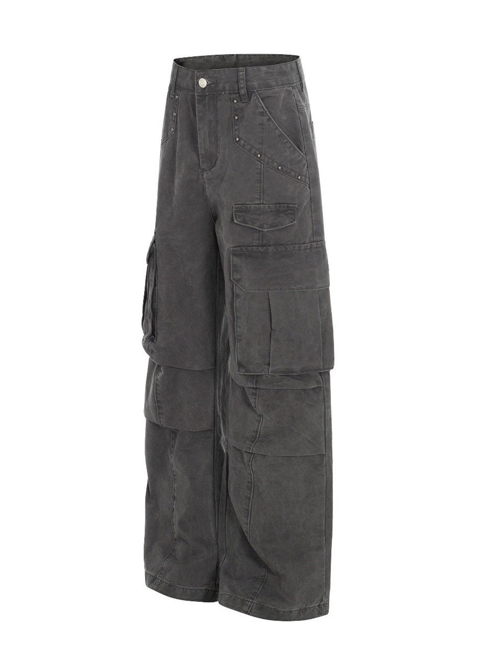Vintage Washed Cargo Pants