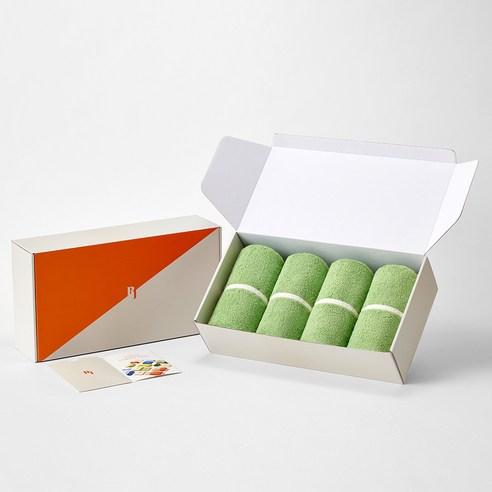 레미제이 사비 최고급모달텐셀 밴딩타올 250g 40수 4p + 박스 세트 - 수건 | 쿠팡
