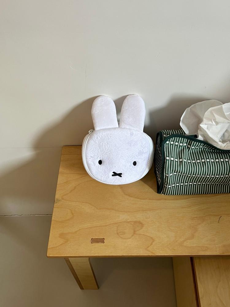 [마핑홈] 미피 손잡이 파우치 여행가방 칸막이파우치