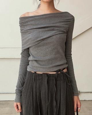 wrinkle one off tee (3color)