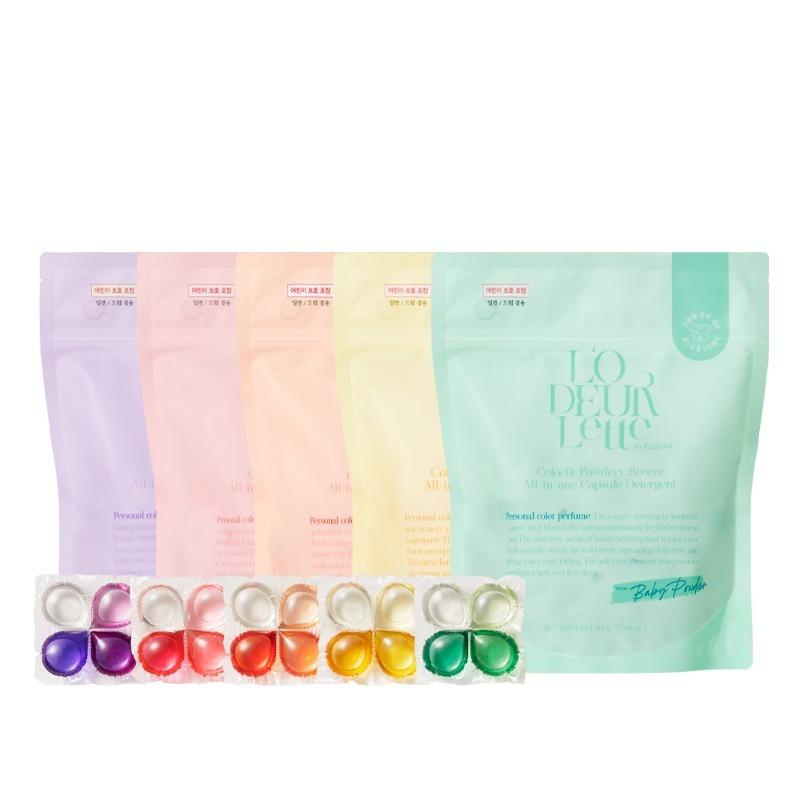 로더렛 컬러핏 올인원 캡슐 세제 17g 30개입