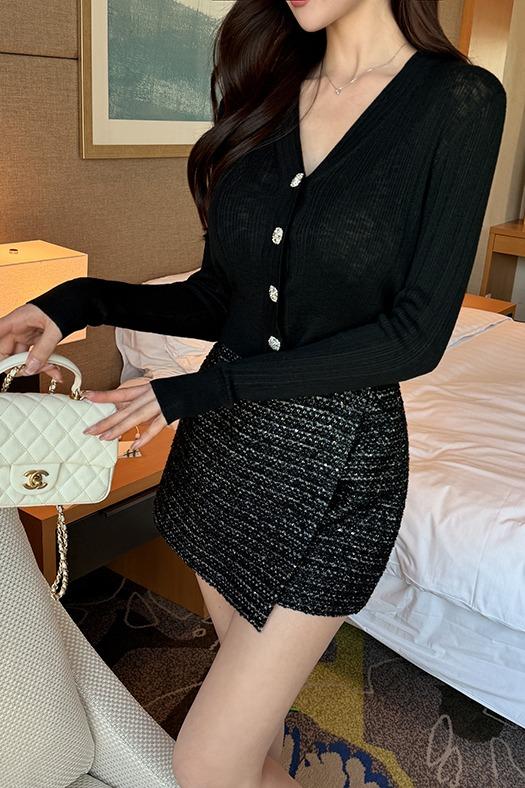 (수입)소렌 보석 가디건