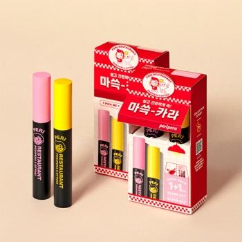 [오뚜기콜라보/한정기획] 잉크 블랙 카라 1+1 기획세트