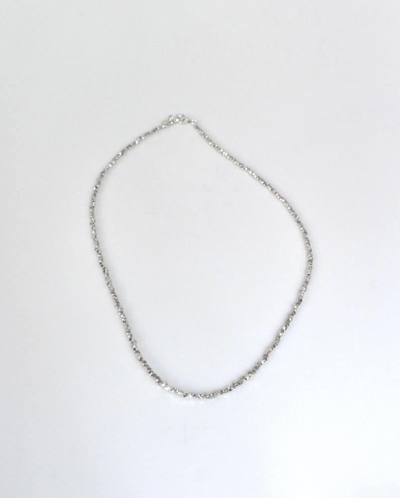 [Cracked Silver Necklace] 925실버 크랙 목걸이