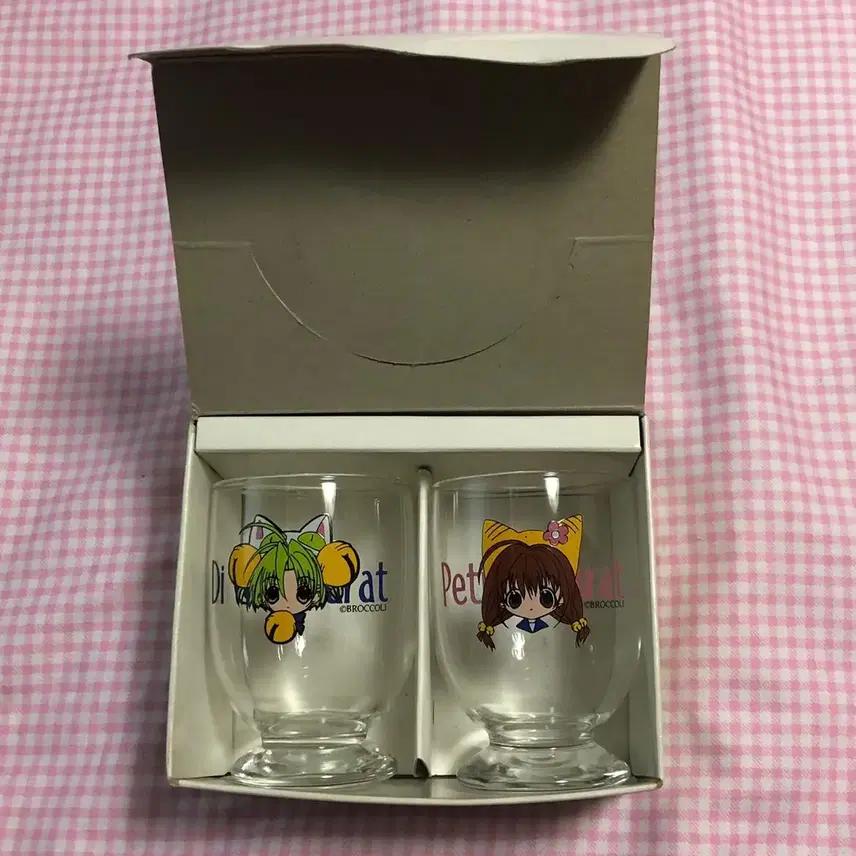 디지캐럿 푸치캐럿 미니 글라스 컵 세트