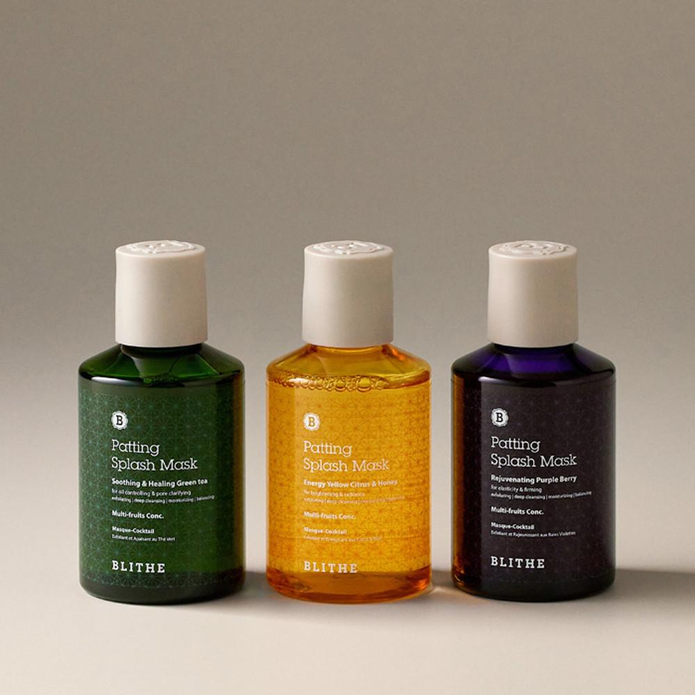 패팅 스플래쉬 마스크 150ml 3종 세트 세수 팩