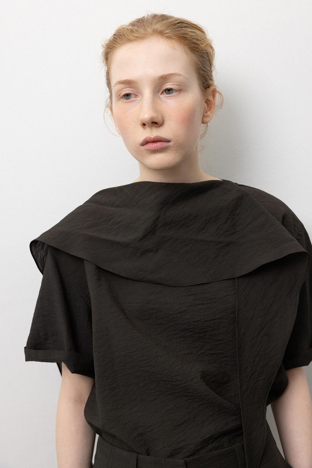 Scarf Blouse_Black