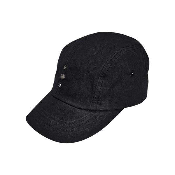 Ripples Stud Camp Ball Cap [Black]