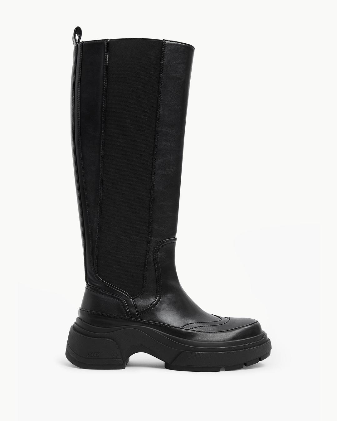 Layer Long Boots / Black