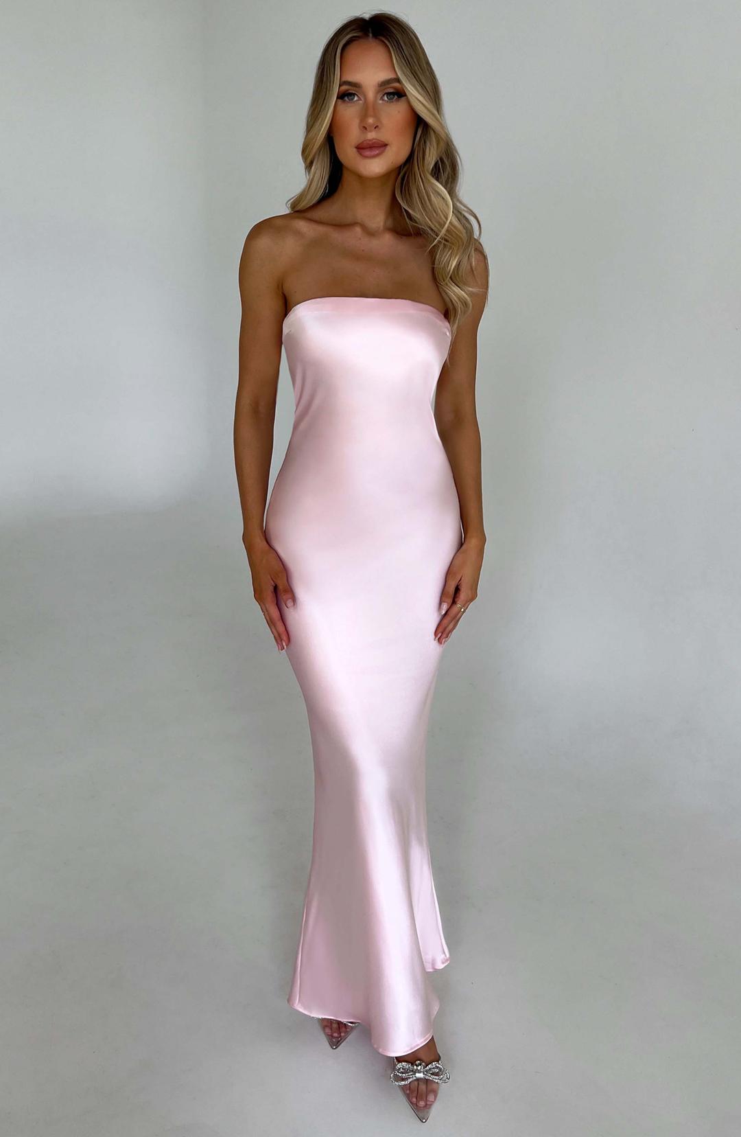 Rheanna Maxi Dress - Blush - XS