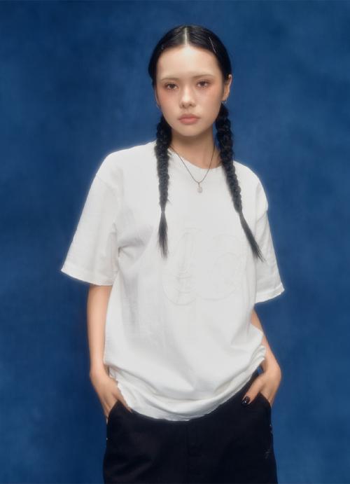 PATCH OVERFIT T-SHIRT / WHITE