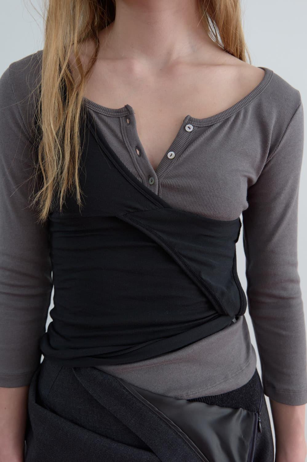 리포스 헨리넥 티셔츠 판매합니다. | 후루츠패밀리