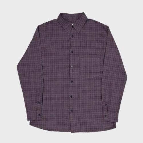 Noir Check Shirt (Purple)