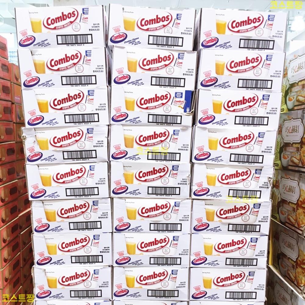 콤보스 체다 치즈 크래커 48.2G 9개(낱개), 18개(set)