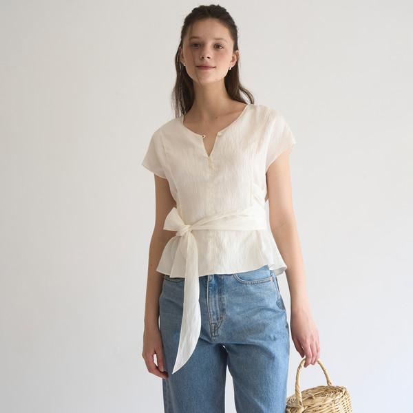 [2nd-order] Torso Layered Top (Pearl)