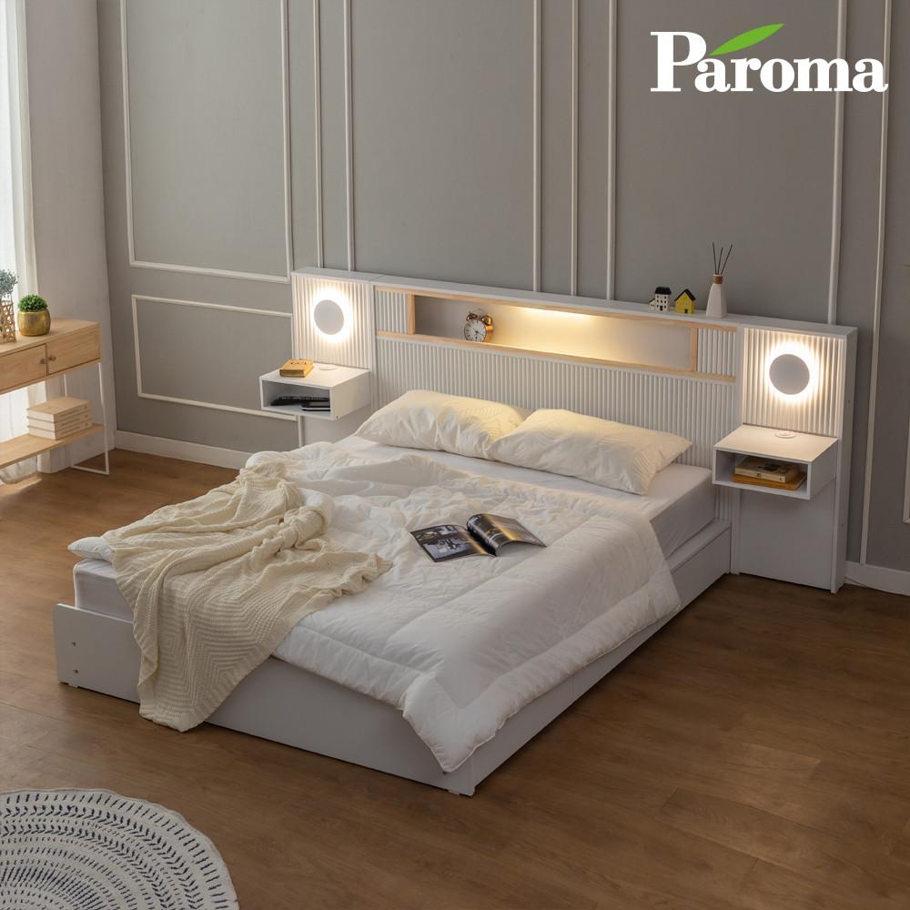 파로마 하임 필레츠 템바보드 LED 벙커 수납 침대 SS