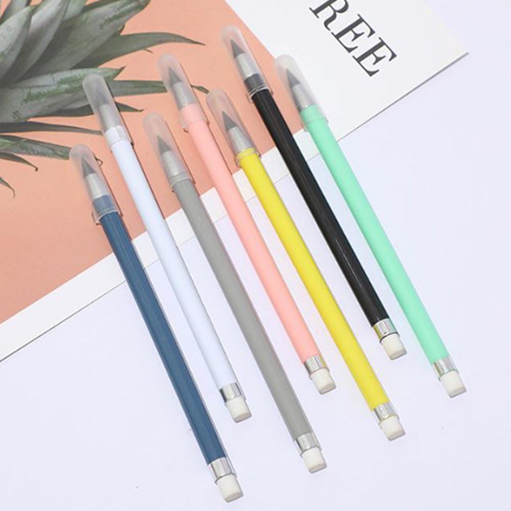 만년연필 닳지않는 펜슬 지우개 무한 연필 샤프 심플 사무용 학생 특이한 필기구 단체 선물