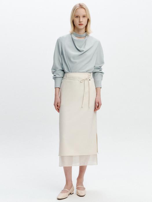 See-through Layered Skirt