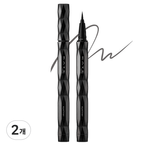 케이트 슈퍼 샤프 라이너 EX4.0 GY-1, 다크 그레이지, 2개 - 아이라이너 | 쿠팡