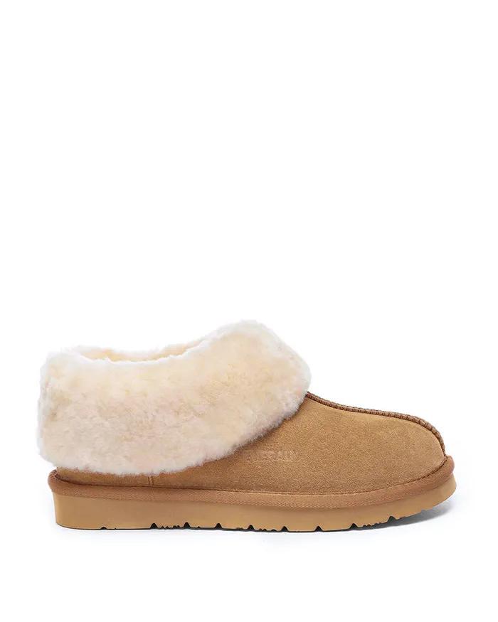 HOMEY SLIPPER SUEDE(Chestnut)