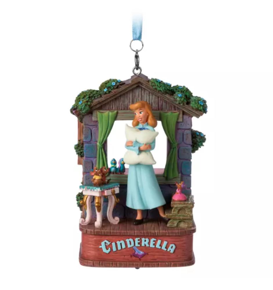 2022 디즈니 신데렐라 싱잉 리빙 매직 오너먼트 Cinderella Singing Living Magic Sketchbook Ornament