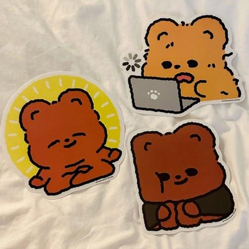 큐피드곰 직장생활 마우스패드